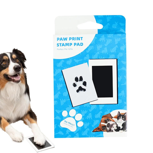 Paw Print Stamp Pad Stain Free Material