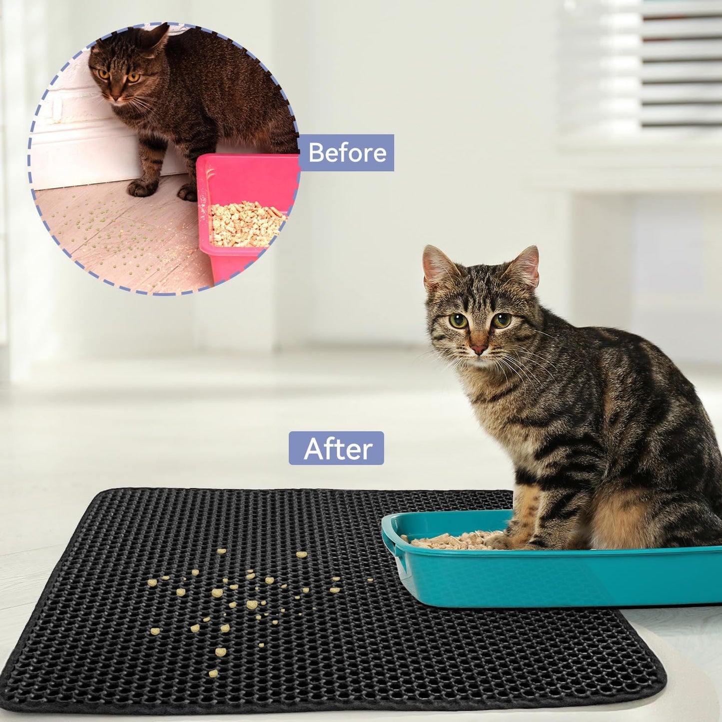 Mess Free Litter Mat