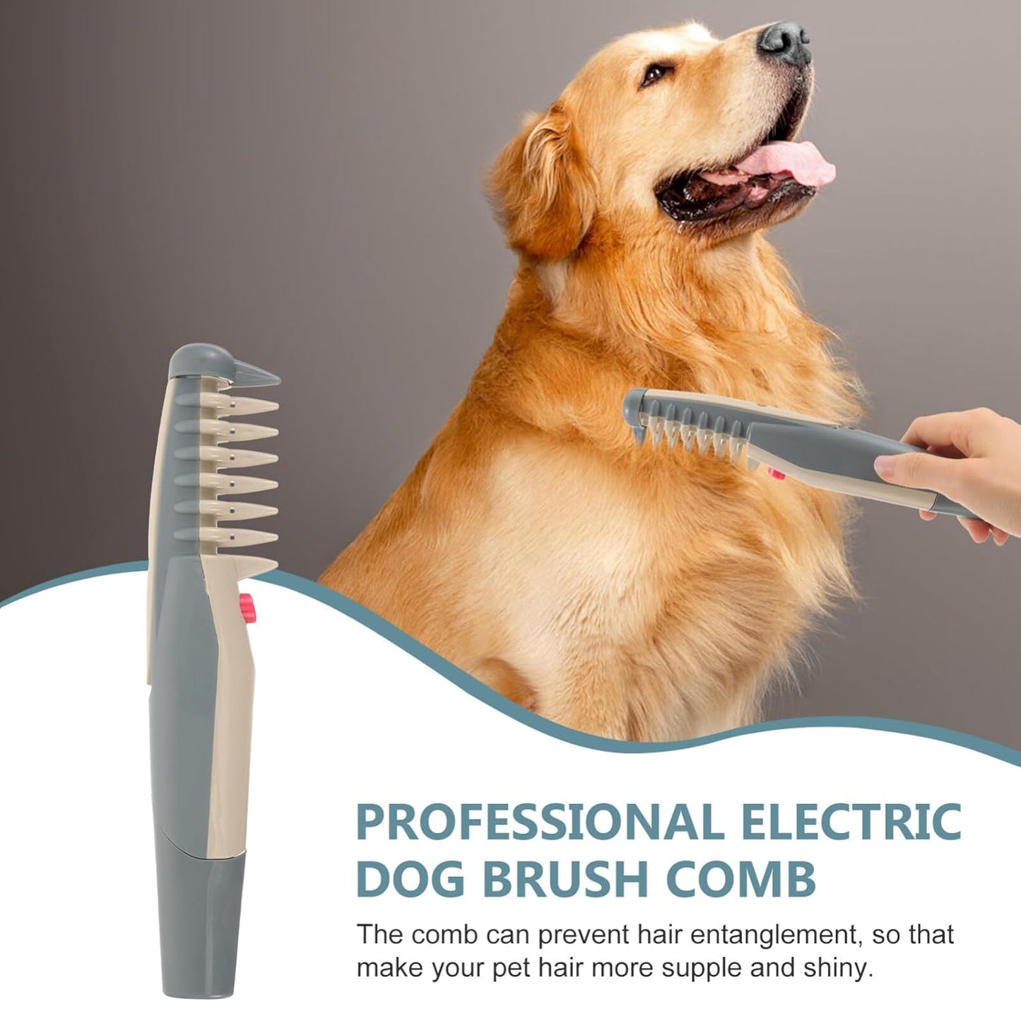 Electric Dog Cat Comb Hair Trimming Grooming