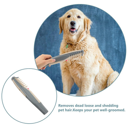 Electric Dog Cat Comb Hair Trimming Grooming